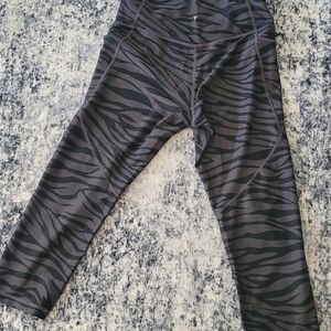 Old Navy Black Zebra Print Leggings